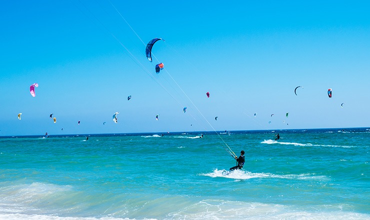 Kitesurfing in Fuerteventura